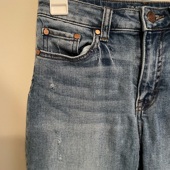 Time and Tru boyfriend high waisted jeans - Picture 2 of 7